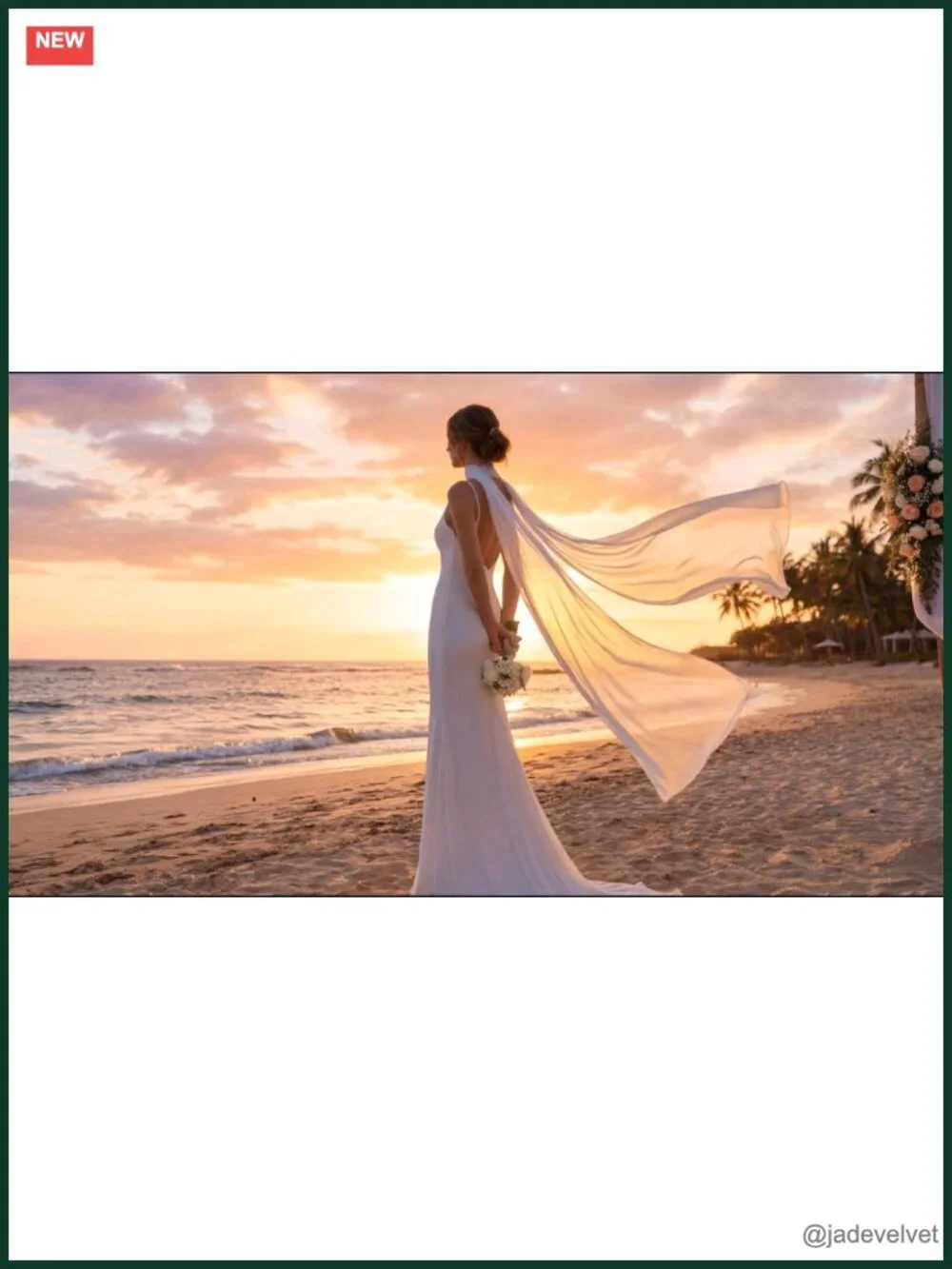 Extra Long Chiffon Bridal Neck Scarf Shawl Wedding Wrap Evening Ceremony